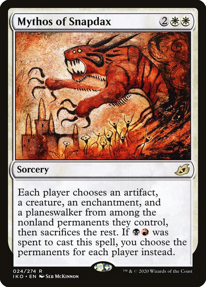 Mito de Snapdax / Mythos of Snapdax - Magic: The Gathering - MoxLand