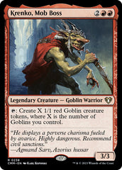 Krenko, Chefe da Turba / Krenko, Mob Boss - Magic: The Gathering - MoxLand