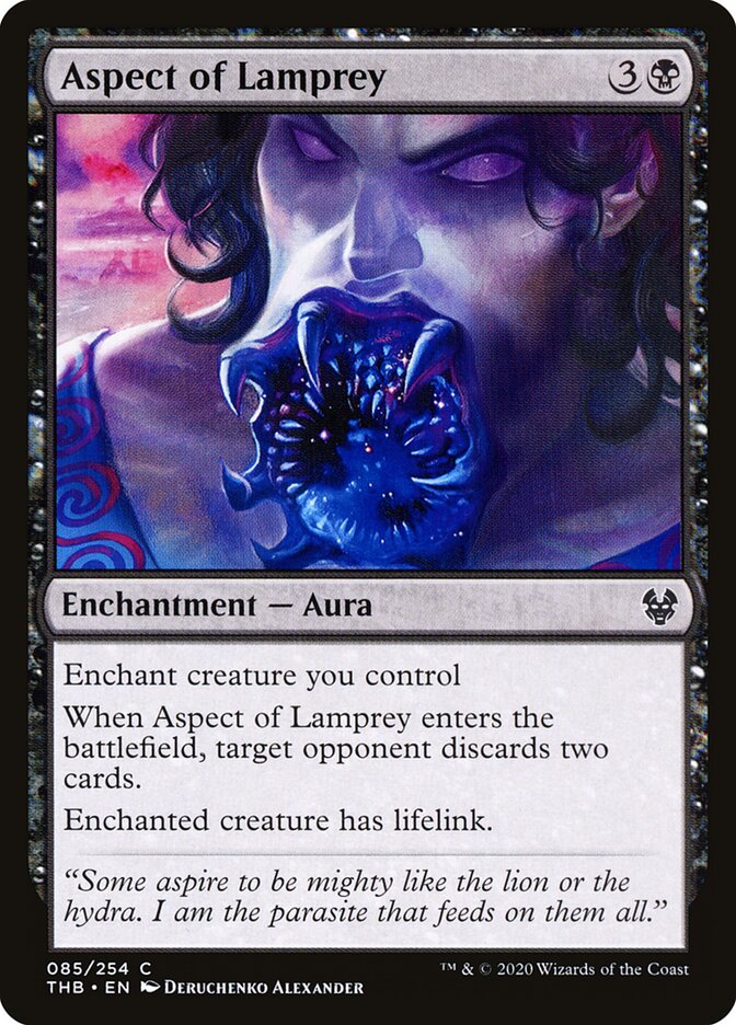 Aspecto da Lampreia / Aspect of Lamprey - Magic: The Gathering - MoxLand