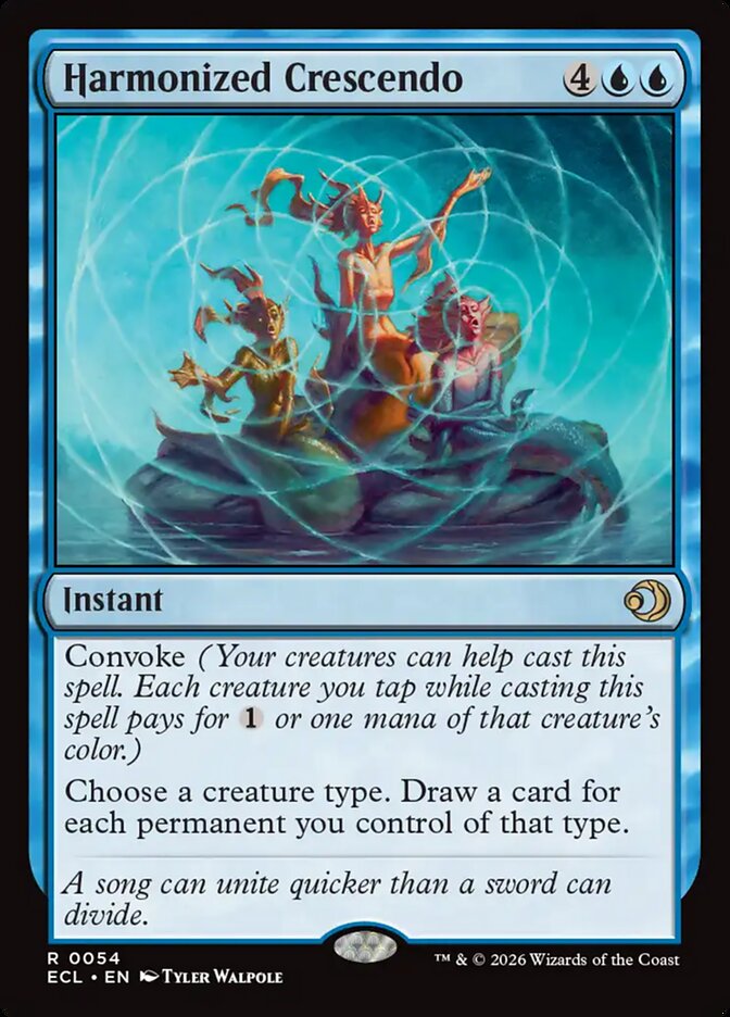 Crescendo Harmonizado / Harmonized Crescendo - Magic: The Gathering - MoxLand