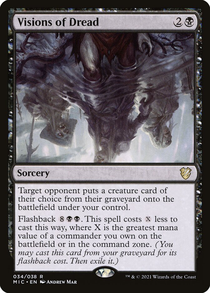 Visões de Pavor / Visions of Dread - Magic: The Gathering - MoxLand