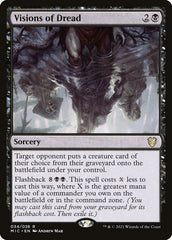 Visões de Pavor / Visions of Dread - Magic: The Gathering - MoxLand