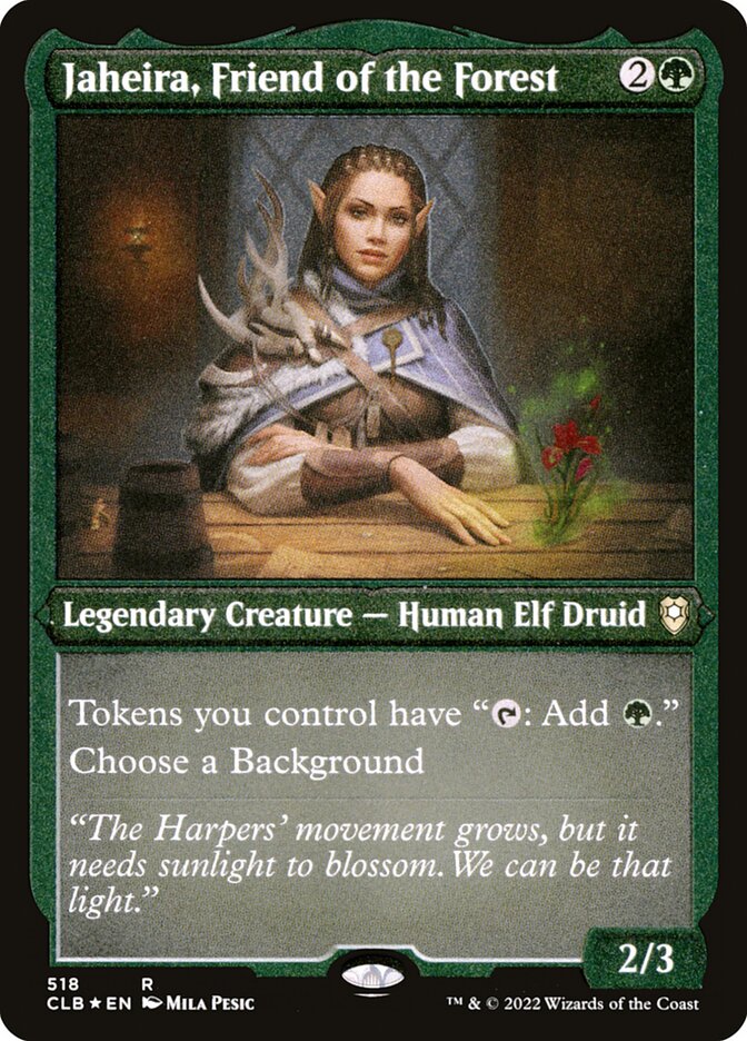 Jaheira, Amiga da Floresta / Jaheira, Friend of the Forest - Magic: The Gathering - MoxLand