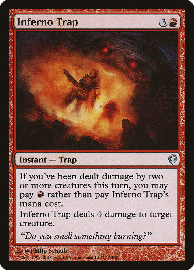 Armadilha do Inferno / Inferno Trap - Magic: The Gathering - MoxLand