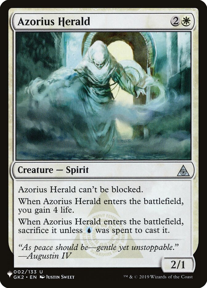 Arauto Azorius / Azorius Herald - Magic: The Gathering - MoxLand