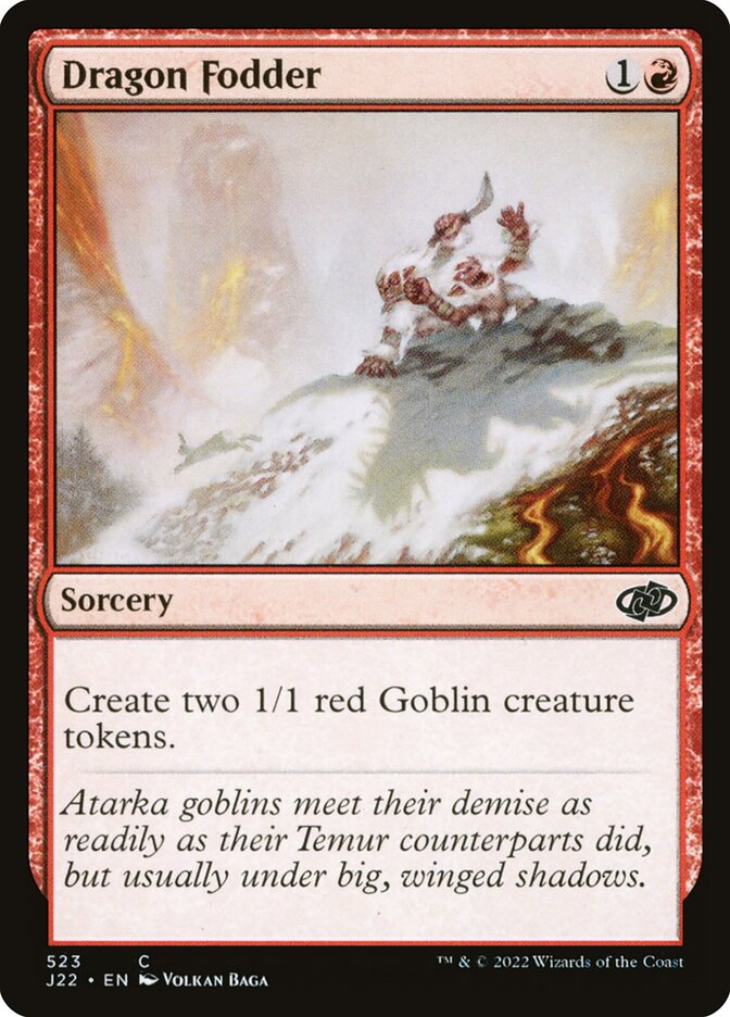 Forragem de Dragão / Dragon Fodder - Magic: The Gathering - MoxLand