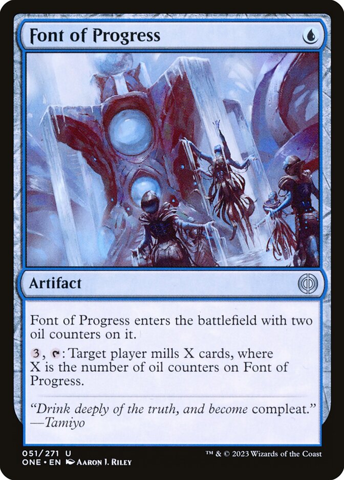 Fonte do Progresso / Font of Progress - Magic: The Gathering - MoxLand
