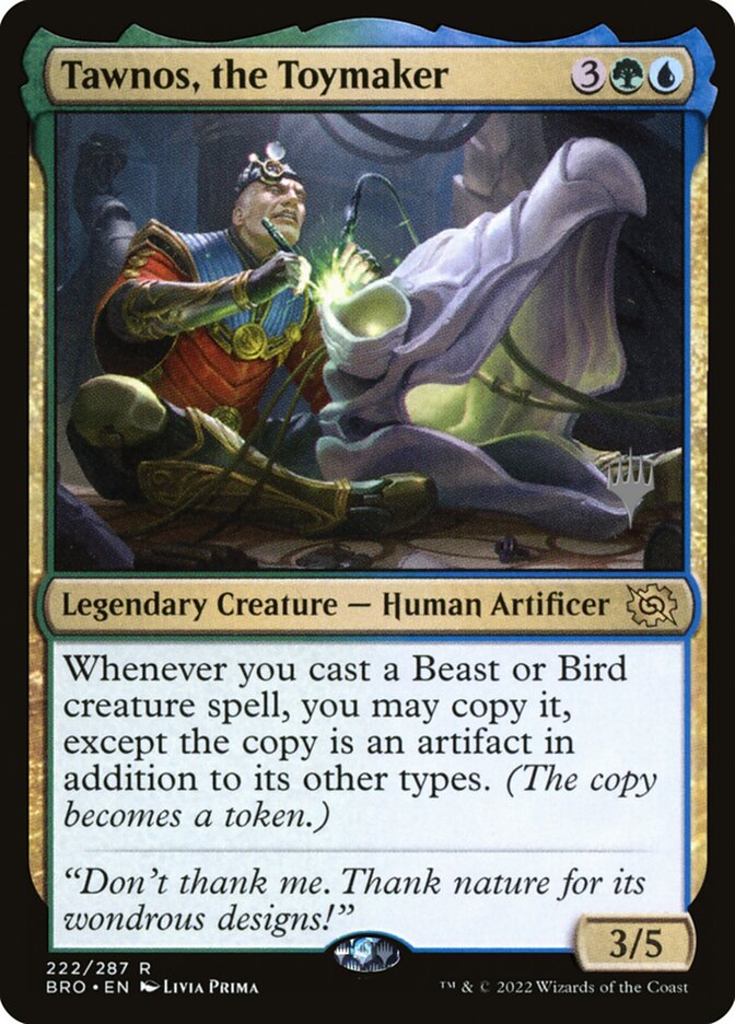 Tawnos, o Fabricante de Brinquedos / Tawnos, the Toymaker - Magic: The Gathering - MoxLand