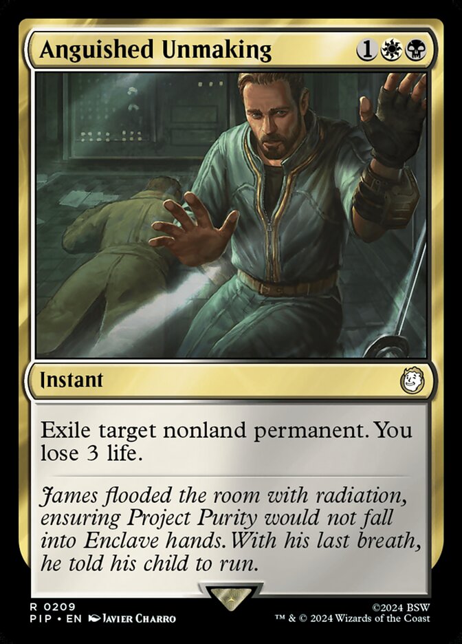 Desfazer Angustiado / Anguished Unmaking - Magic: The Gathering - MoxLand
