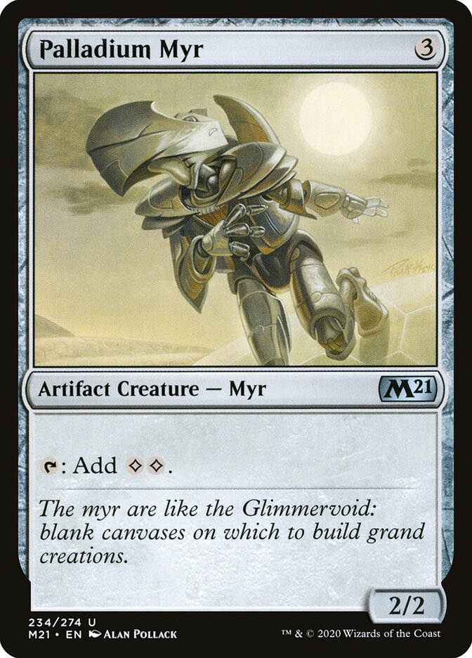 Myr de Paládio / Palladium Myr - Magic: The Gathering - MoxLand