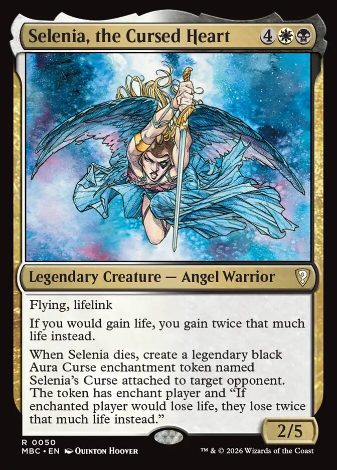 Selenia, the Cursed Heart - Magic: The Gathering - MoxLand
