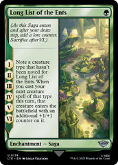 Longa Lista dos Ents / Long List of the Ents - Magic: The Gathering - MoxLand