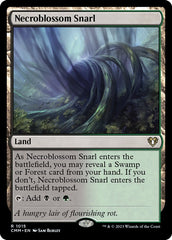 Liame da Necroflorescência / Necroblossom Snarl - Magic: The Gathering - MoxLand