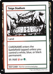 Taiga Stadium - Magic: The Gathering - MoxLand