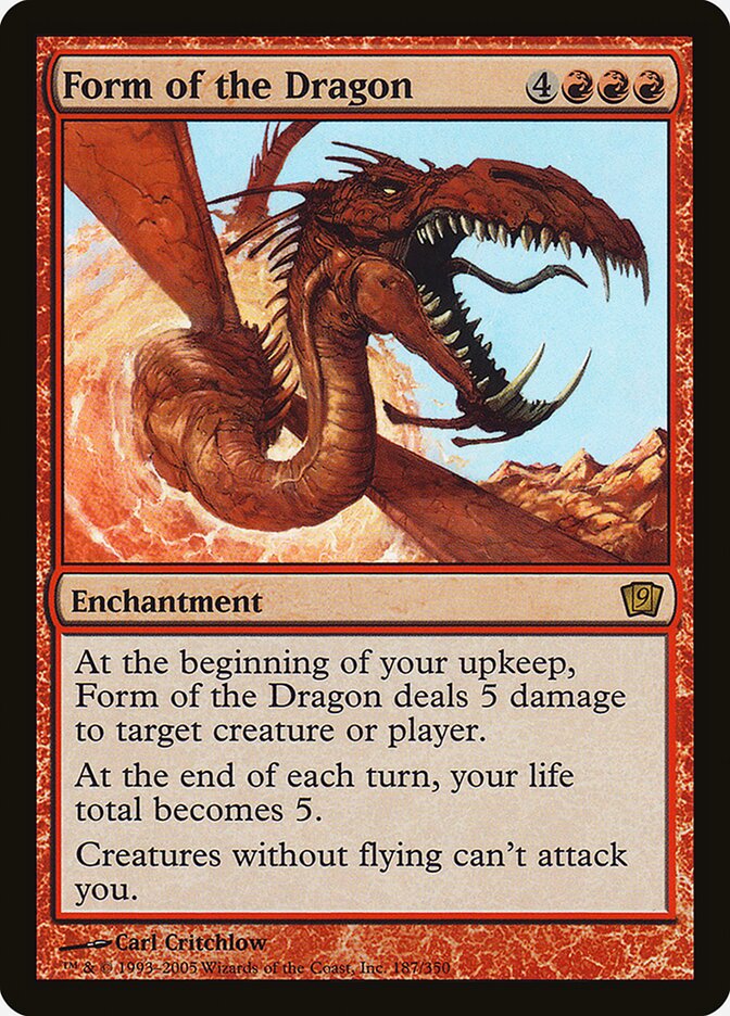 Forma do Dragão / Form of the Dragon - Magic: The Gathering - MoxLand