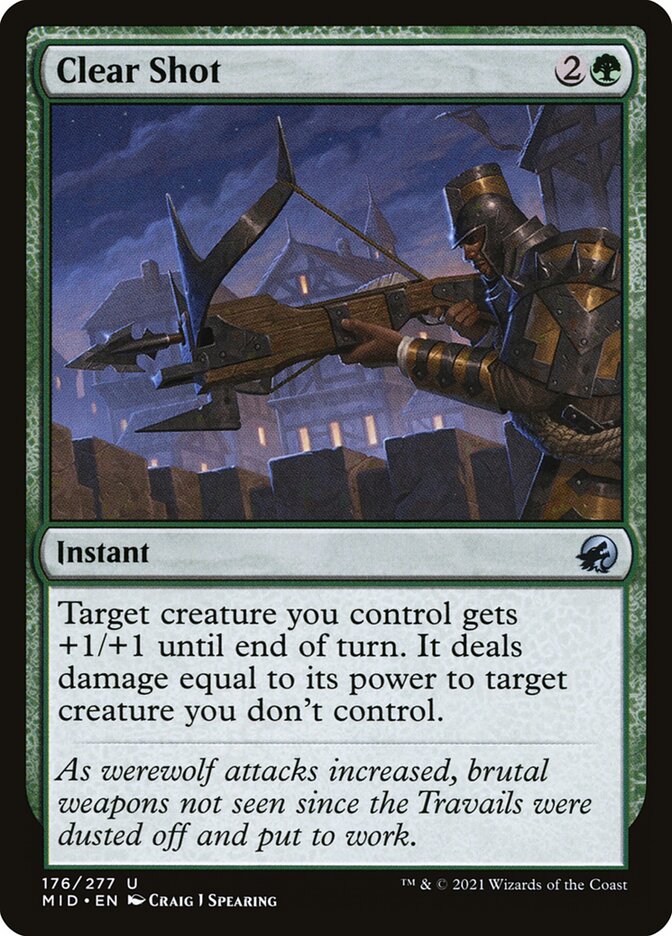 Tiro Certeiro / Clear Shot - Magic: The Gathering - MoxLand