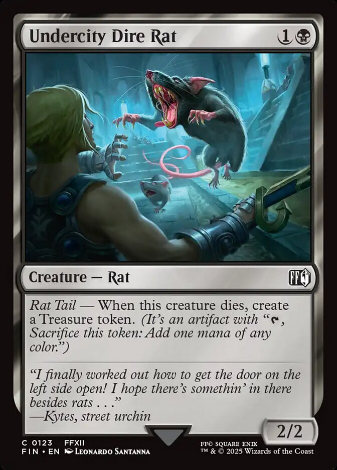 Rato Atroz do Submundo / Undercity Dire Rat - Magic: The Gathering - MoxLand