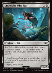 Rato Atroz do Submundo / Undercity Dire Rat - Magic: The Gathering - MoxLand