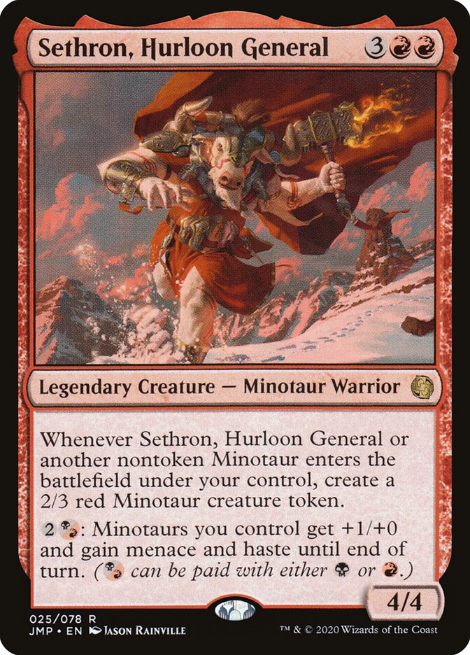 Sethron, Hurloon General / Sethron, Hurloon General - Magic: The Gathering - MoxLand
