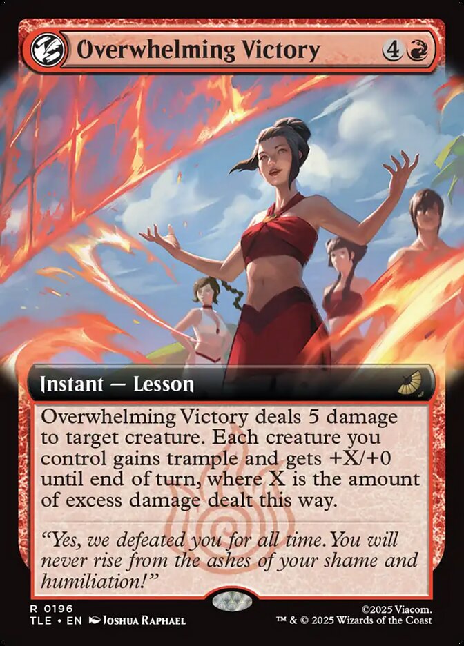 Vitória de Lavada / Overwhelming Victory - Magic: The Gathering - MoxLand