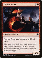 Besta Ígnea / Ember Beast - Magic: The Gathering - MoxLand