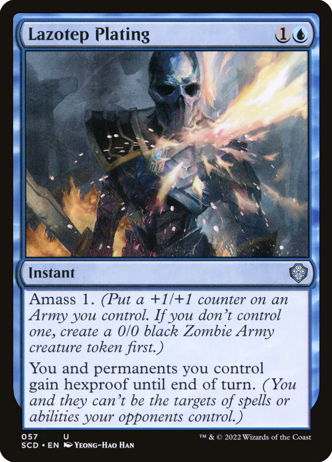 Armadura de Lazotep / Lazotep Plating - Magic: The Gathering - MoxLand