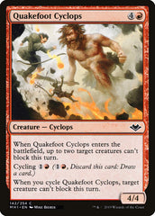 Ciclope Sismópode / Quakefoot Cyclops - Magic: The Gathering - MoxLand