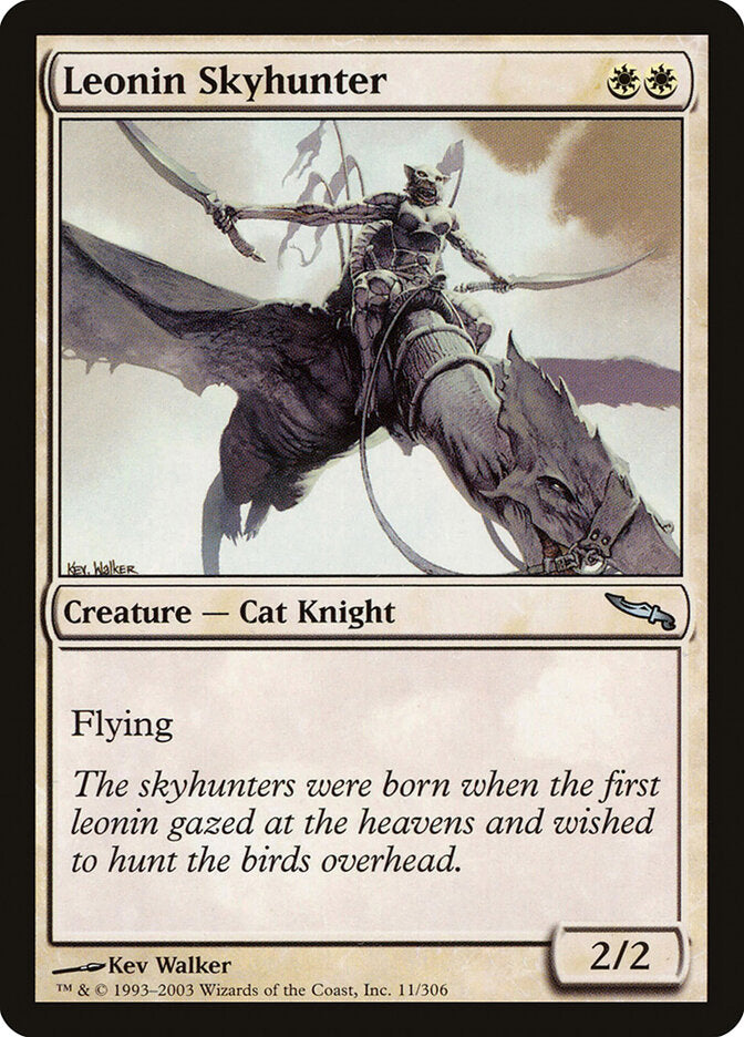 Caçadora Celeste Leonina / Leonin Skyhunter - Magic: The Gathering - MoxLand