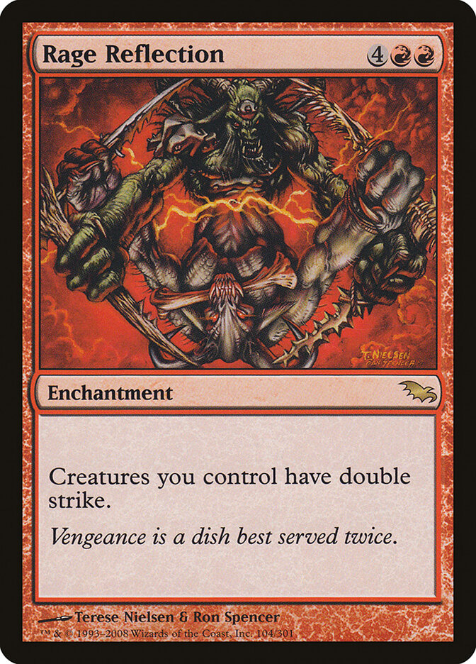Reflexo de Cólera / Rage Reflection - Magic: The Gathering - MoxLand
