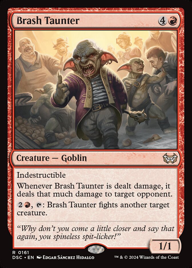 Provocador Petulante / Brash Taunter - Magic: The Gathering - MoxLand