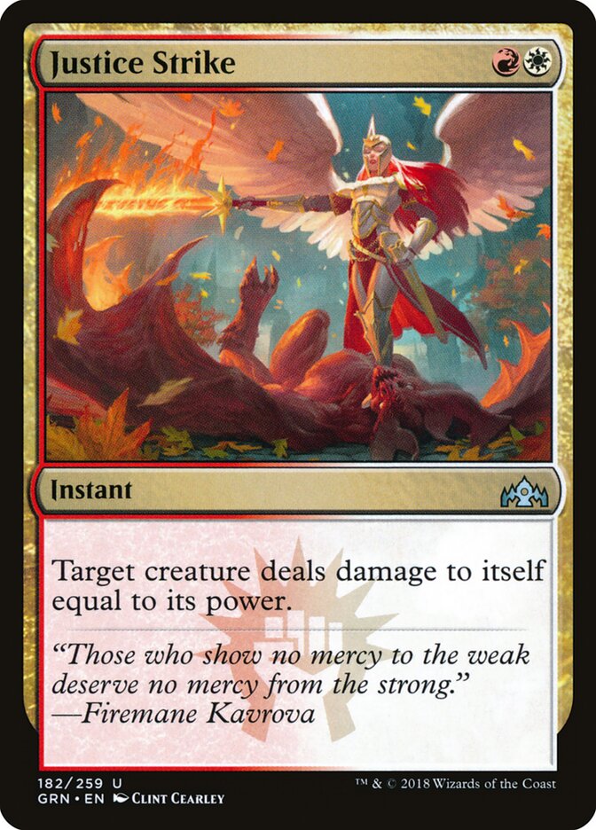 Golpe da Justiça / Justice Strike - Magic: The Gathering - MoxLand