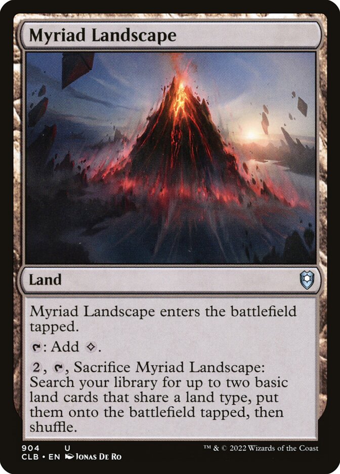 Paisagem Infinita / Myriad Landscape - Magic: The Gathering - MoxLand