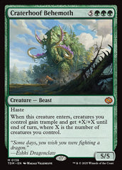 Behemoth Craterópode / Craterhoof Behemoth - Magic: The Gathering - MoxLand
