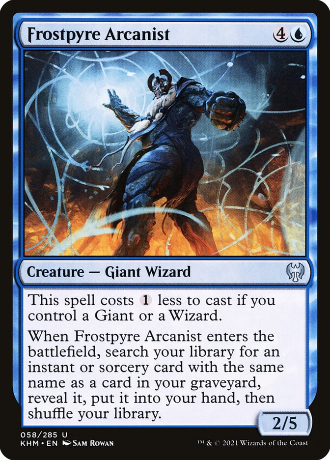Arcanista da Pira Gélida / Frostpyre Arcanist - Magic: The Gathering - MoxLand