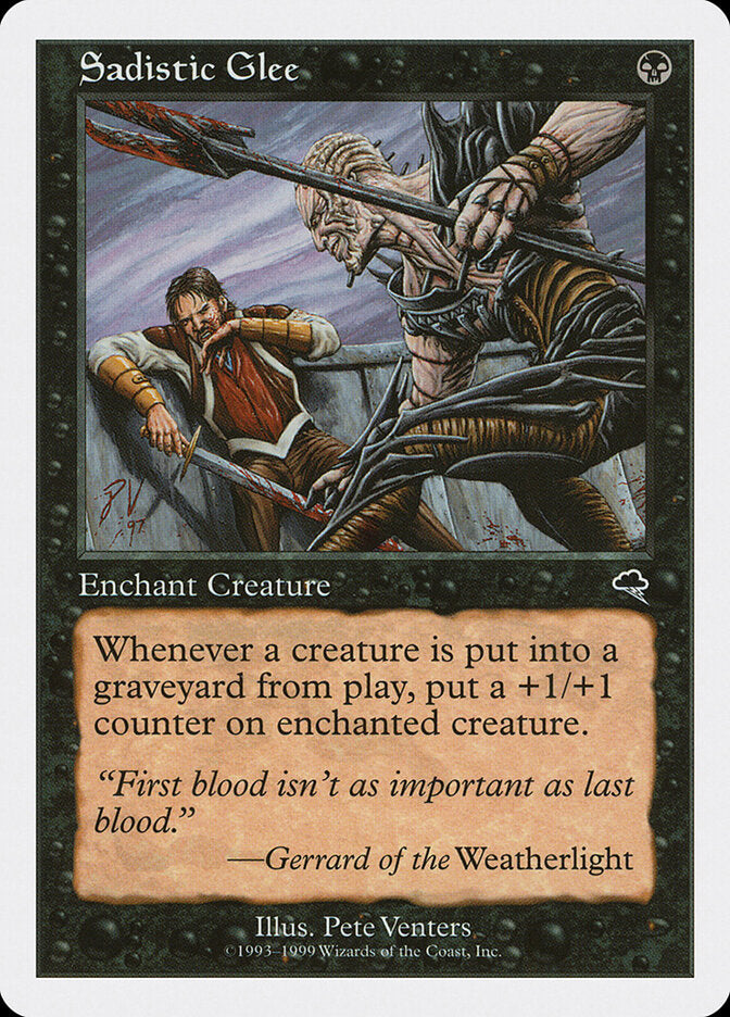 Prazer Sádico / Sadistic Glee - Magic: The Gathering - MoxLand