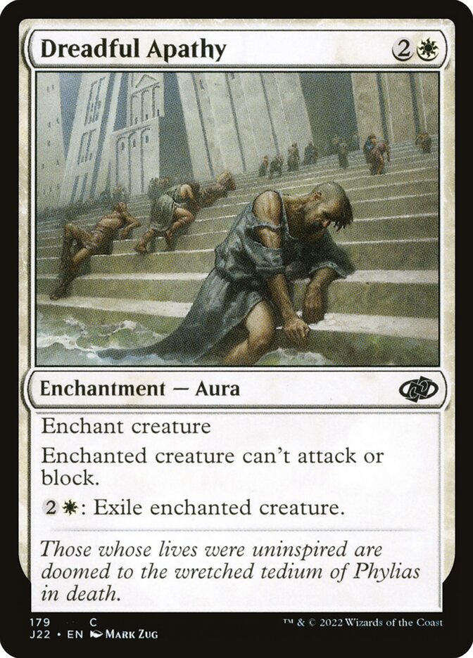 Apatia Pavorosa / Dreadful Apathy - Magic: The Gathering - MoxLand