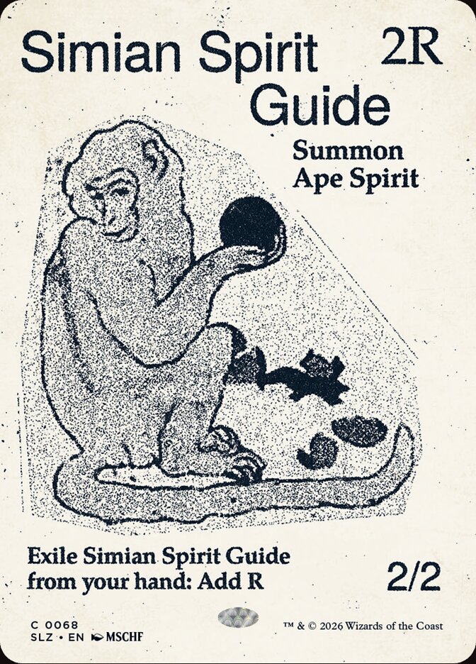 Espírito-guia Símio / Simian Spirit Guide - Magic: The Gathering - MoxLand