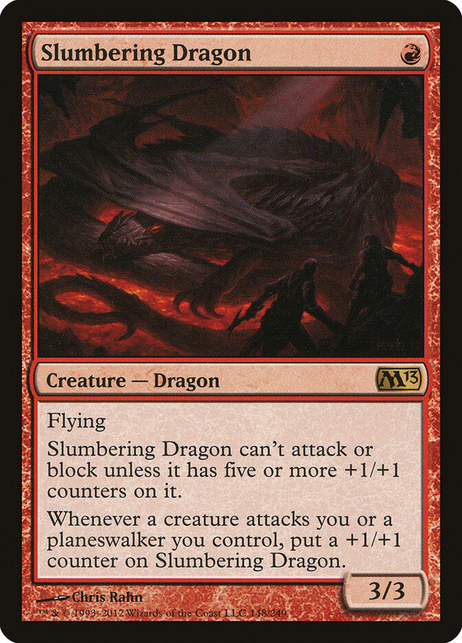 Dragão Adormecido / Slumbering Dragon - Magic: The Gathering - MoxLand