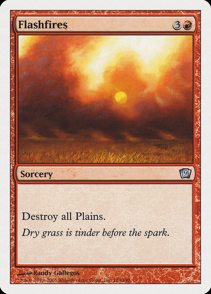 Tormenta Ígnea / Flashfires - Magic: The Gathering - MoxLand