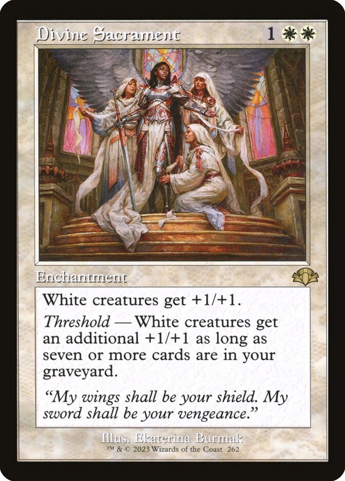 Sacramento Divino / Divine Sacrament - Magic: The Gathering - MoxLand