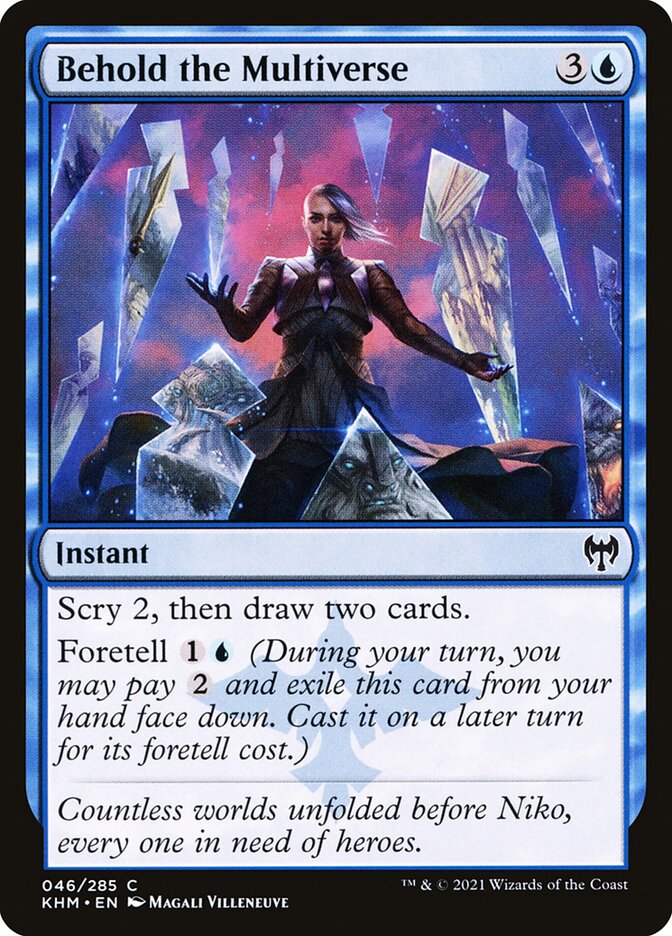 Contemplar o Multiverso / Behold the Multiverse - Magic: The Gathering - MoxLand