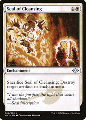 Selo da Purificação / Seal of Cleansing - Magic: The Gathering - MoxLand