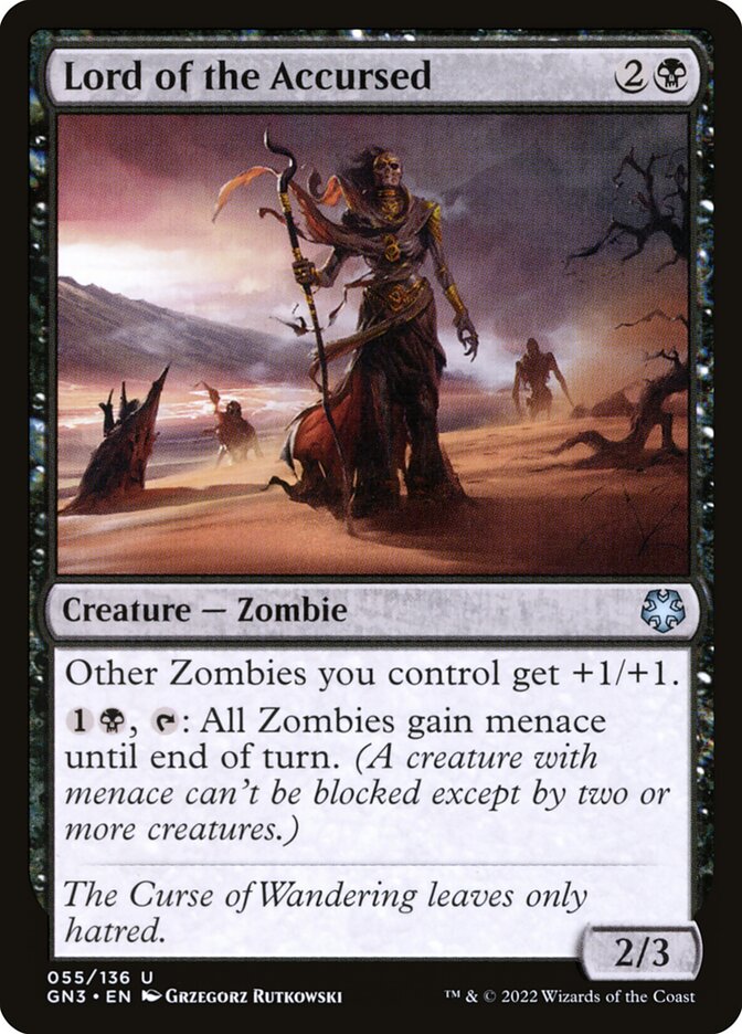 Senhora dos Amaldiçoados / Lord of the Accursed - Magic: The Gathering - MoxLand