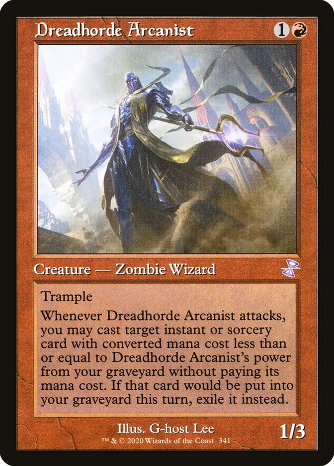 Arcanista da Horda Medonha / Dreadhorde Arcanist - Magic: The Gathering - MoxLand
