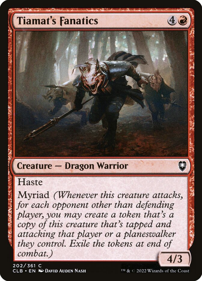 Fanáticos de Tiamat / Tiamat's Fanatics - Magic: The Gathering - MoxLand