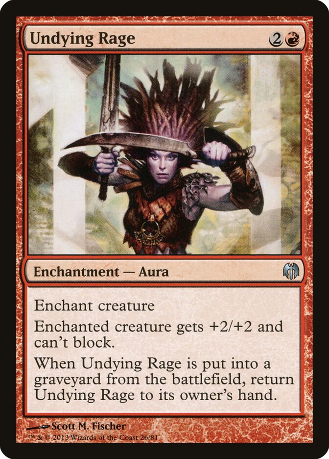 Fúria Imortal / Undying Rage - Magic: The Gathering - MoxLand