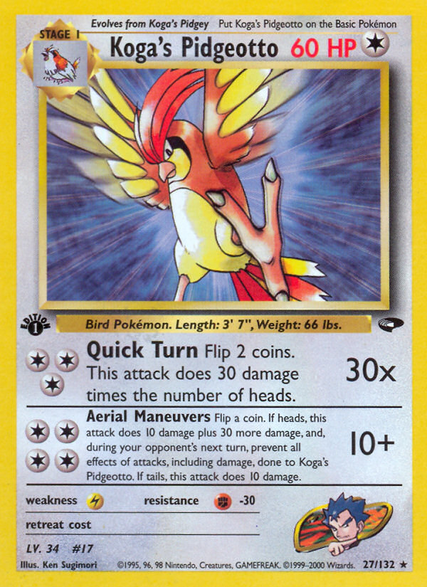 Koga's Pidgeotto - MoxLand - MoxLand