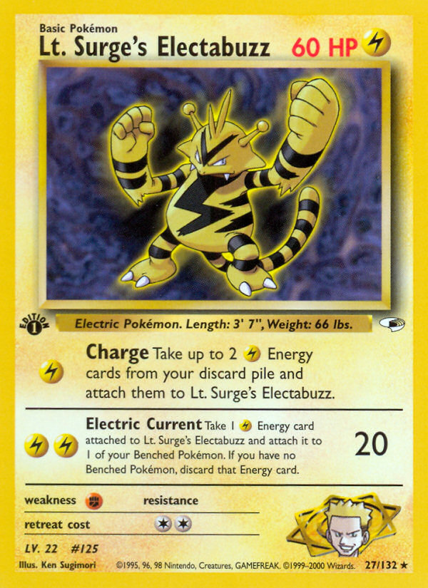 Lt. Surge's Electabuzz - MoxLand - MoxLand