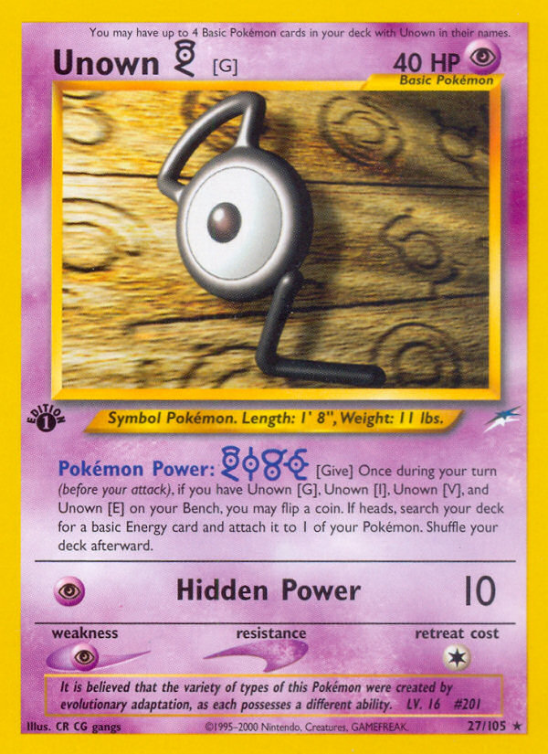 Unown [G] - MoxLand - MoxLand