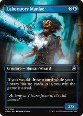 Maníaco do Laboratório / Laboratory Maniac - Magic: The Gathering - MoxLand